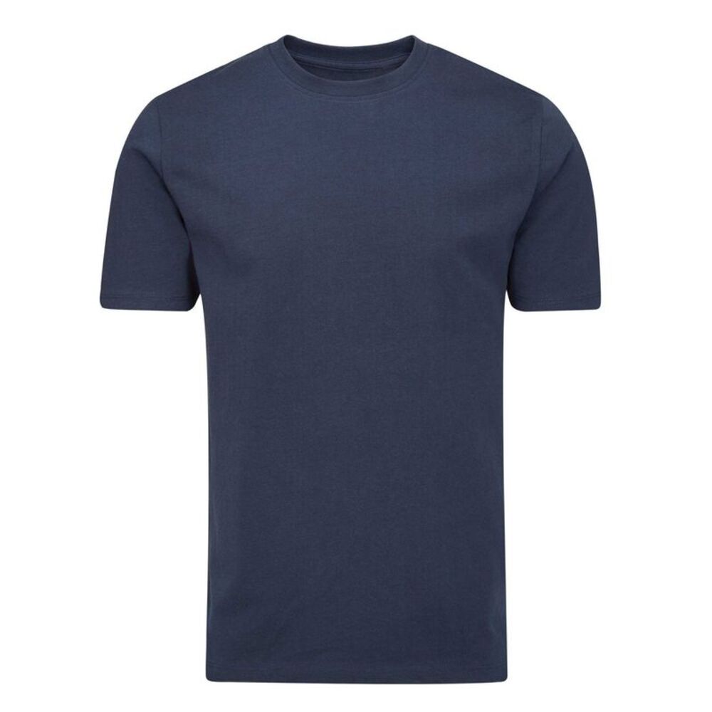 Mantis Unisex Adult Essential Natural Cotton T-Shirt / Navy